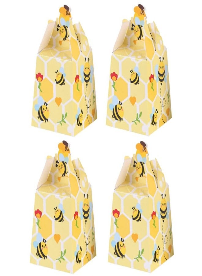 كوبو علب حلوى النحل الطنان من كوبو، ٥٠ قطعة، علب هدايا على شكل خلية نحل، علب هدايا على شكل نحل طنان، علب حلوى لحفلات استقبال المولود الجديد وتزيين أعياد الميلاد - Image 2